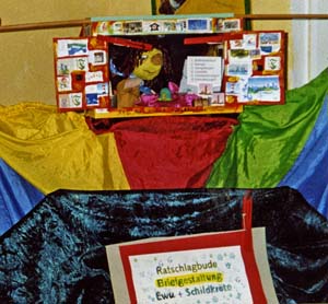 Ewa in der Ratschlagbude
